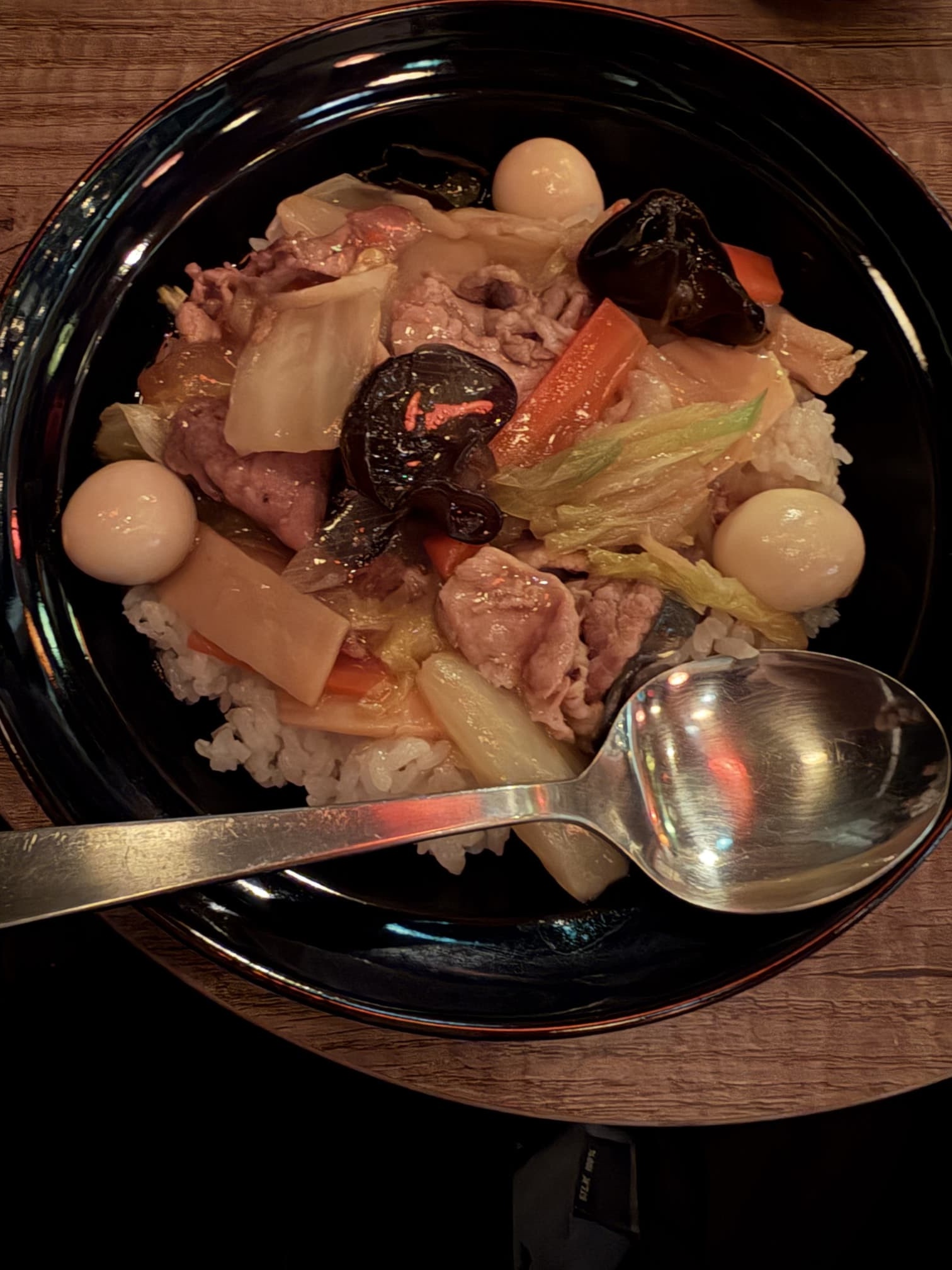 バースデー中華丼プレート バースデー中華丼プレート