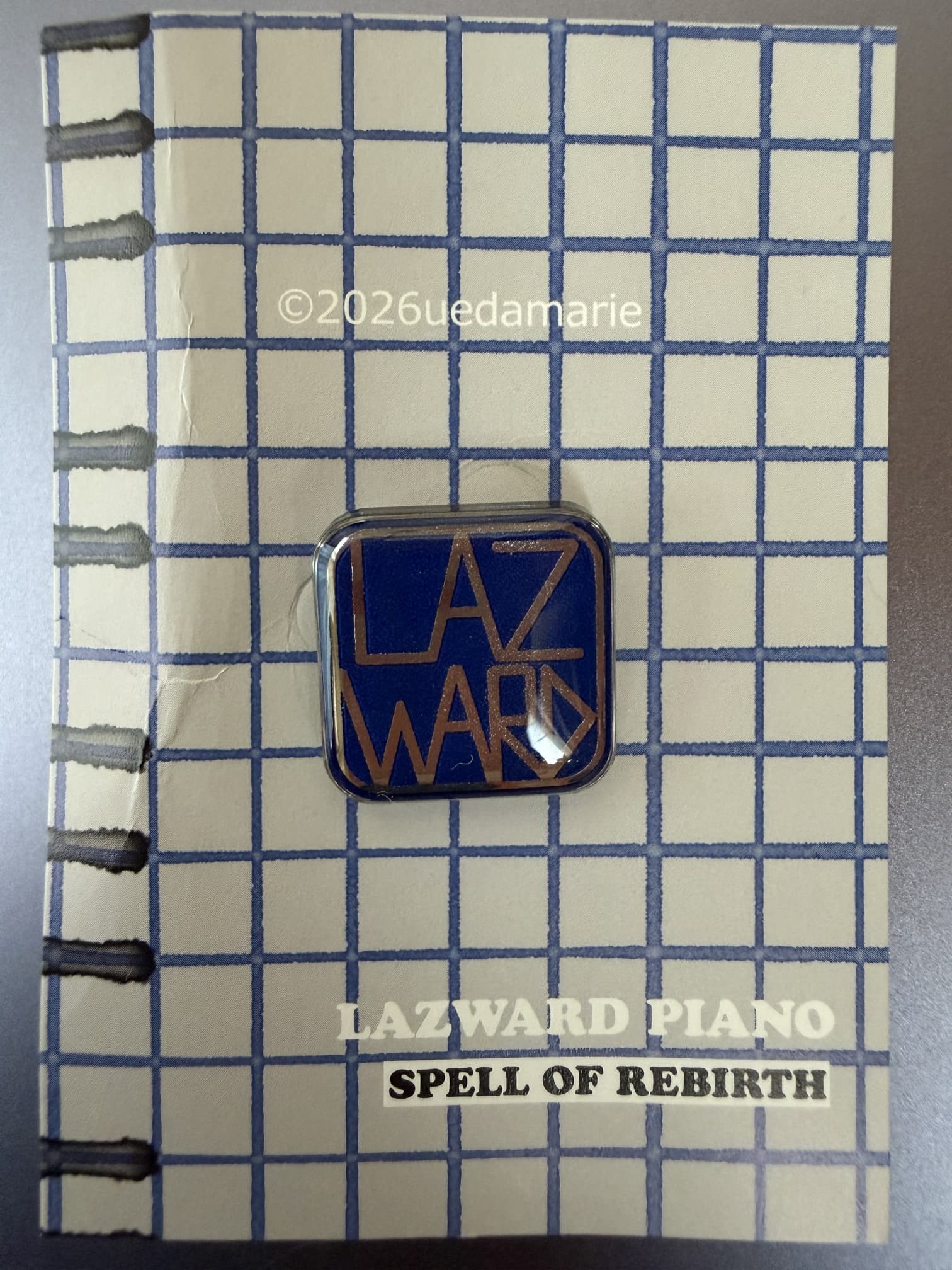 LAZWARD LOGO ピンバッ