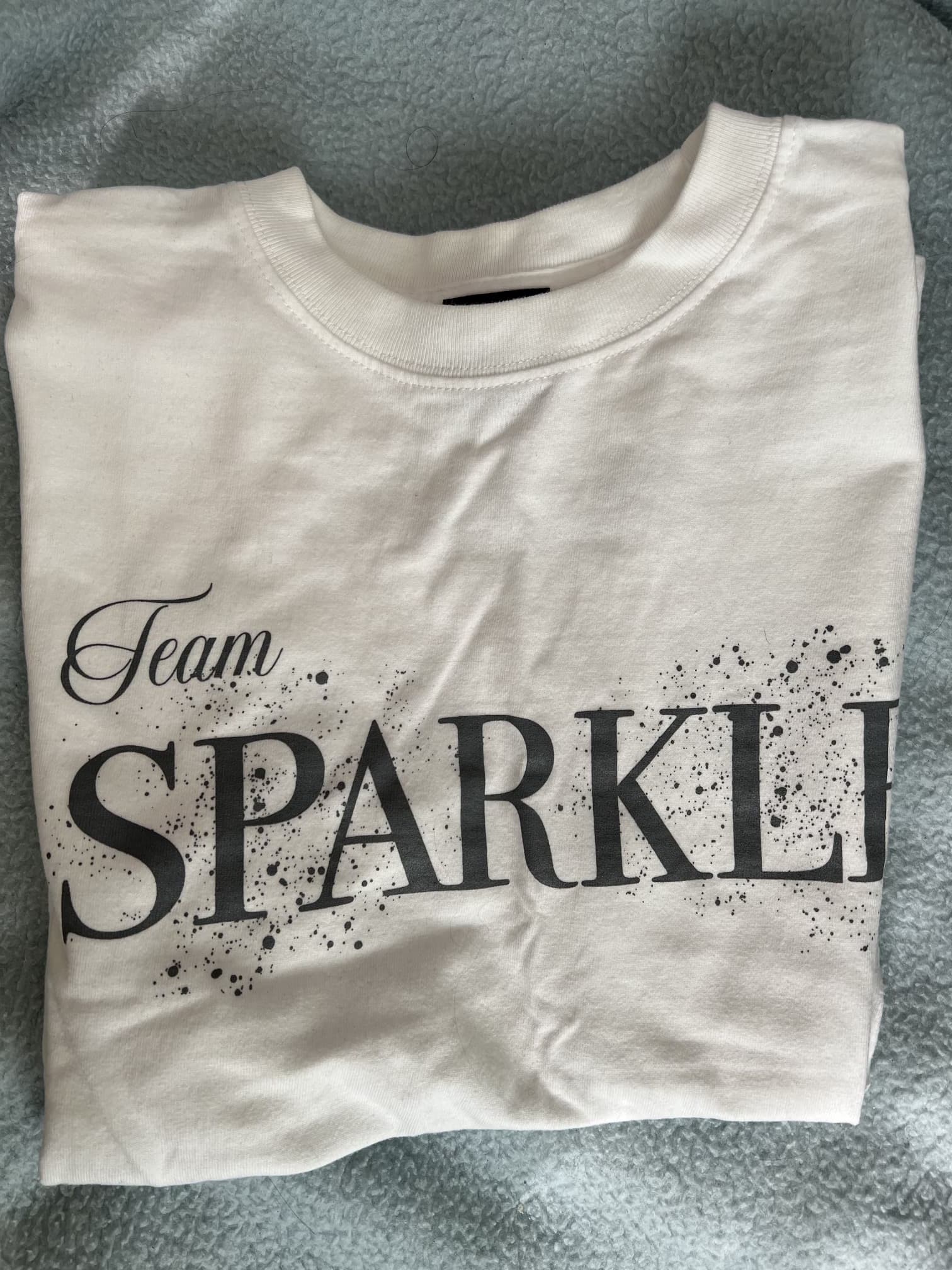 SPARKLEツアーオリジナル Team SPARKLE スタッフTシャツ レプリカ 白
